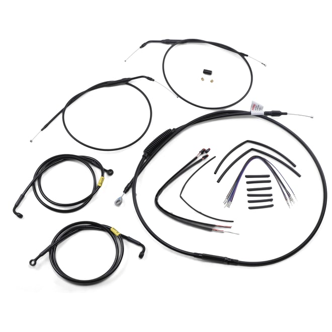 Burly brand Control Kit - 14" Ape Hanger Handlebars