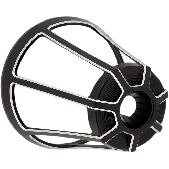 Arlen ness Monster Sucker Air Cleaner Cover - Beveled - Black