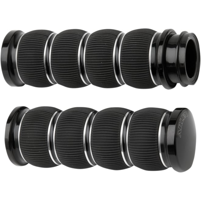 Arlen ness Grips - Ring Leader - TBW - Black
