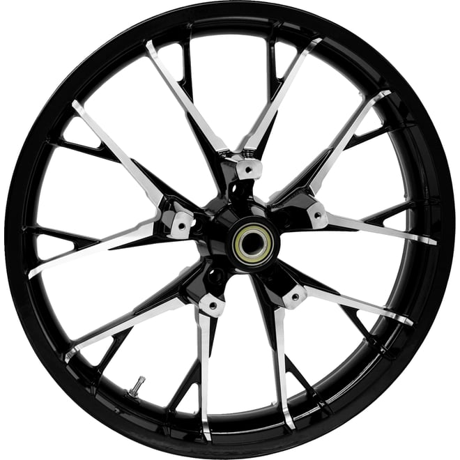 Coastal moto Wheel - Marlin - Front - Dual Disc/without ABS - Black Cut - 21x3.5