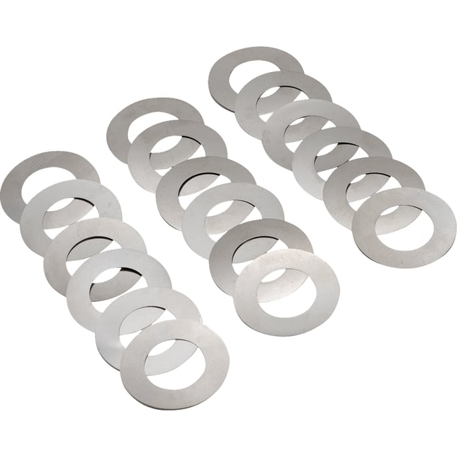 Feuling oil pump corp. Rocker Shaft Shims - .003/.005/.0010" - M8