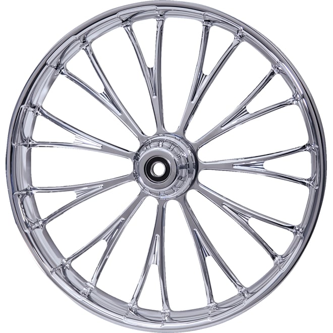 Rc components Wheel - Dynasty - Front - Dual Disc/without ABS - Chrome - 21x3.5 - FLH