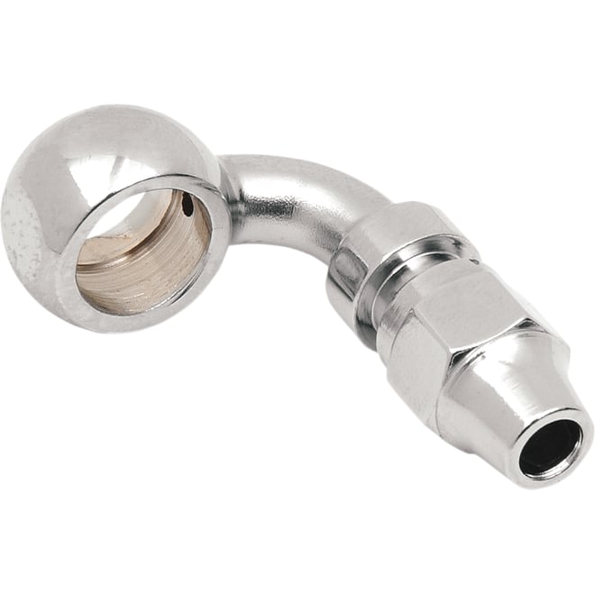 Drag specialties Banjo Fitting - 7/16" - 90 Degree