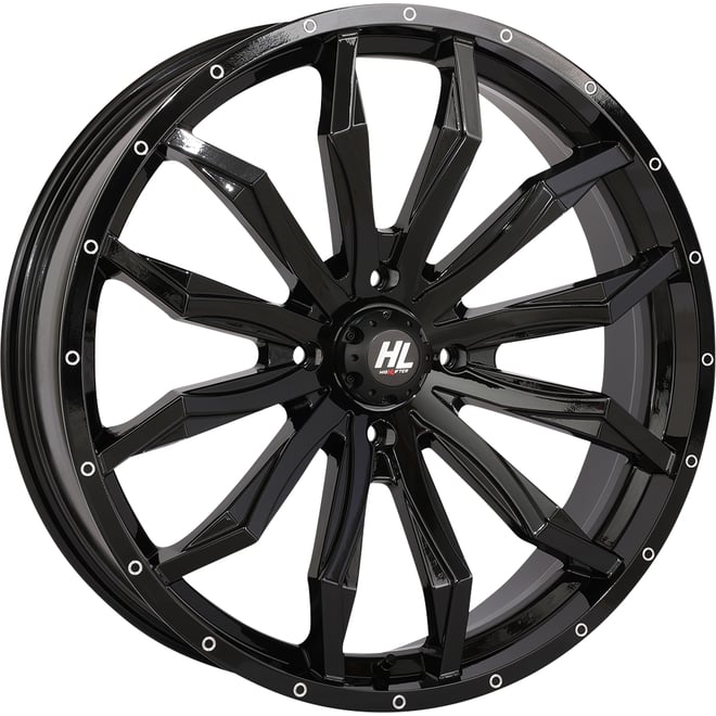 High lifter Wheel - HL21 - Front/Rear - Gloss Black - 22x7 - 4/137 - 4+3 (+10 mm)