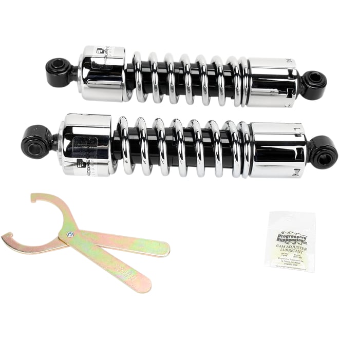 Progressive suspension 412 Series Shock - 12.5" - Standard - Chrome - Dyna