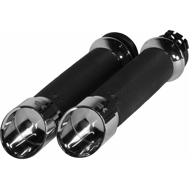Khrome werks Grips - Edge - Custom Contour - Cable - Chrome