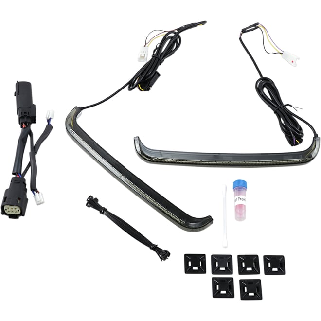 Custom dynamics Saddlebag Lights - '10-'13 Smoke Lens