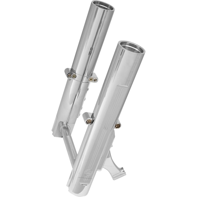 Performance machine (pm) Fork Leg Kit - Chrome - Lower - Single Disc - '14-'20 FL