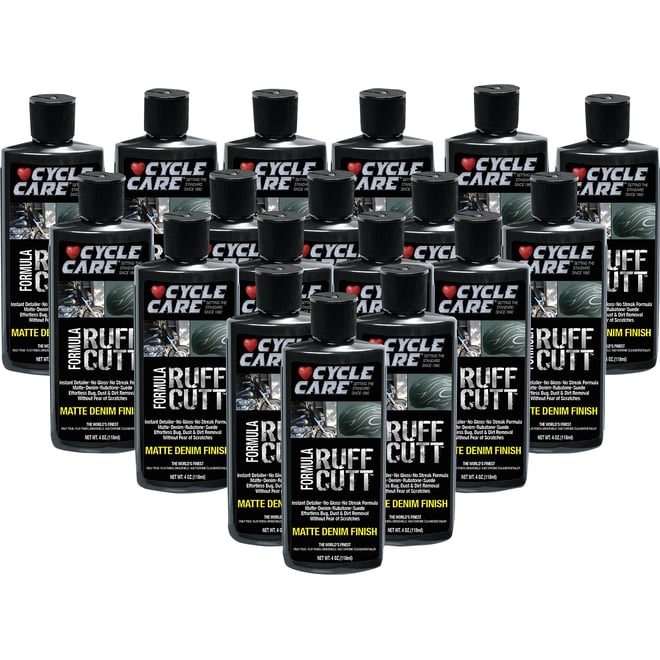 Cycle care formulas RUFFCUT Denim Detailer - 4 U.S. fl oz. - 18 Pack Display