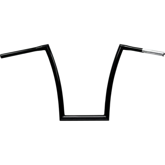 Todd's cycle Handlebar - Strip - Fat Bobber - 1-1/4" - 17" Rise - Black