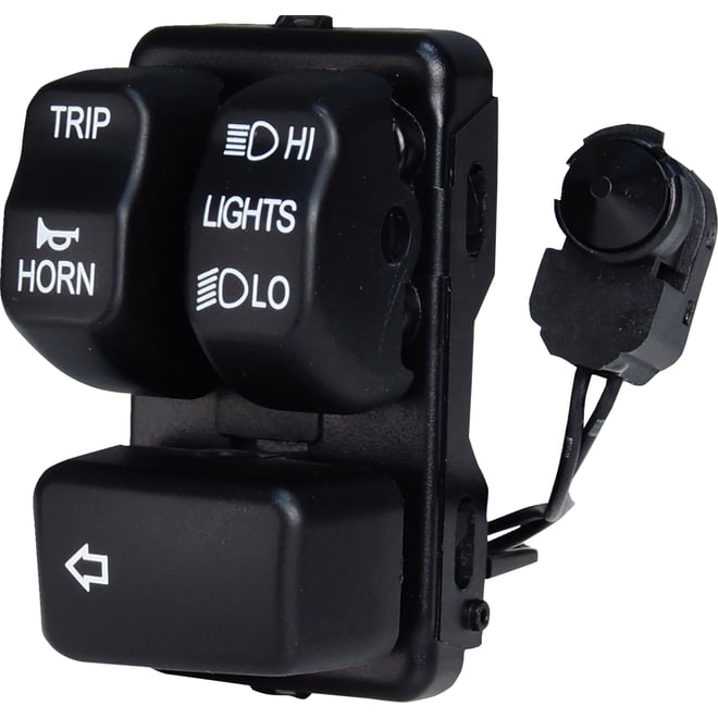 Drag Specialties Can Bus Handlebar Control Module - Left - Black | 43Moto