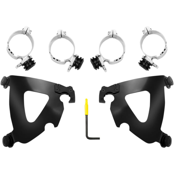 Memphis shades Road Warrior Mounting Kit - Black - FXLR