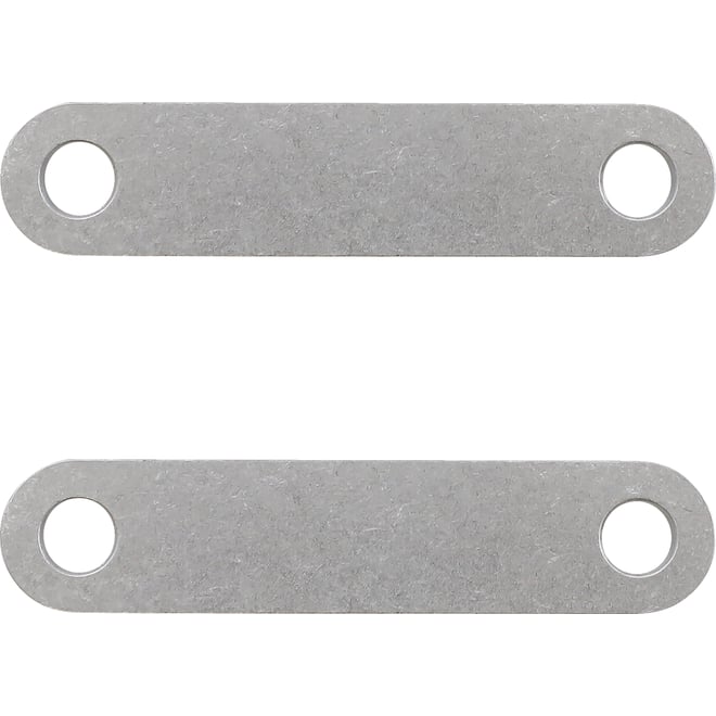 Klock werks Hugger Front Fender Mounting Blocks - For 21" Wheels - Satin