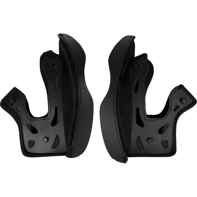 Moose racing Air Intake Cheek Pads - Black - Small