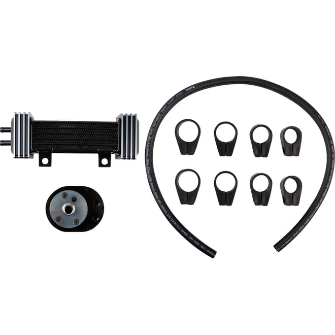 Jagg oil coolers Oil Cooler Kit - Vertical - Deluxe