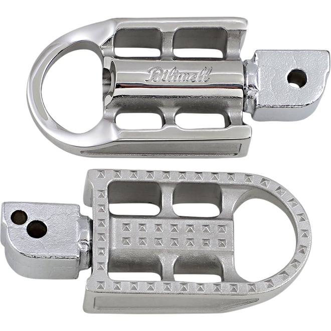 Biltwell Mushman Footpegs - Standard - Raw Polished Biltwell Mushman Footpegs - Standard - Raw Polished