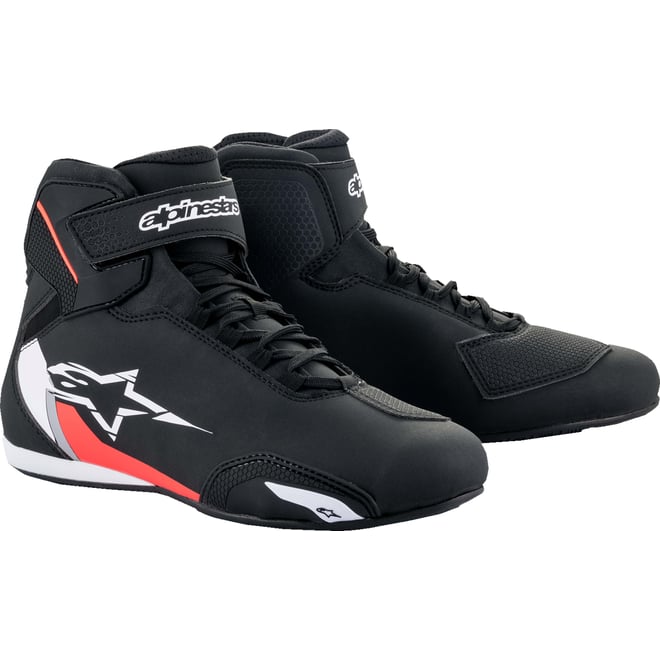 Alpinestars Sektor Shoes Black/White/Red Alpinestars Sektor Shoes Black/White/Red