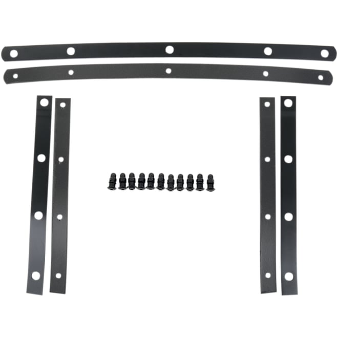 Memphis shades Fats Windshield Hardware Straps - Black Memphis shades Fats Windshield Hardware Straps - Black