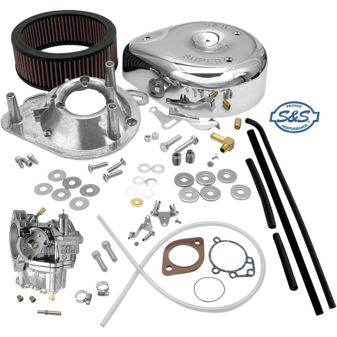 S&s cycle Super E Carburetor Kit - Evolution Big Twin