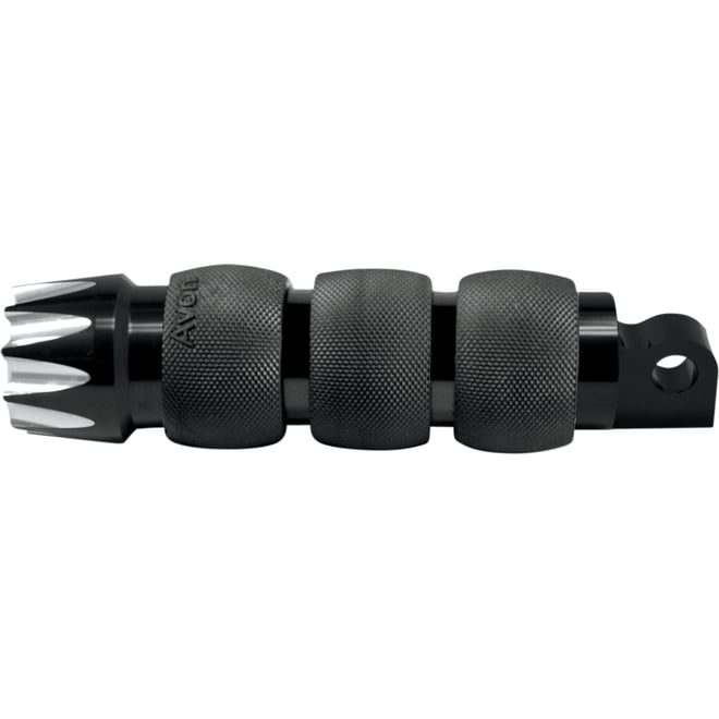 Avon grips Footpegs - Air Cushioned Excalibur - Anodized
