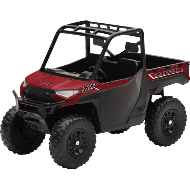 New ray toys Mini Polaris Ranger XP1000 EPS - 1:18 Scale - Black/Red