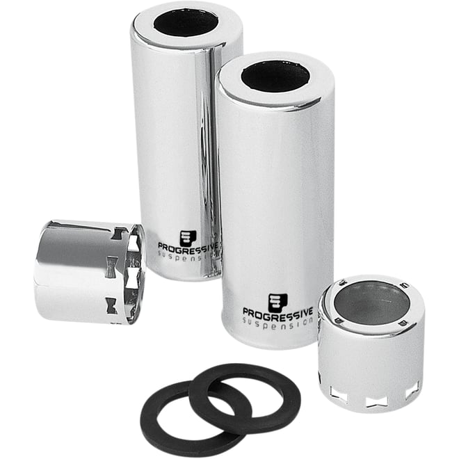 Progressive suspension Chrome Shock Cover Kit