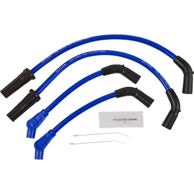 Sumax Spark Plug Wires - 10.4 mm - Blue