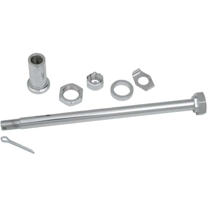 Drag specialties Axle Kit - Rear - Chrome - '67-'72 BT Drag specialties Axle Kit - Rear - Chrome - '67-'72 BT