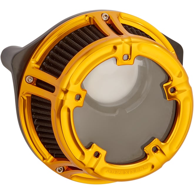 Arlen ness Method™ Clear Series Air Cleaner - Gold Arlen ness Method™ Clear Series Air Cleaner - Gold