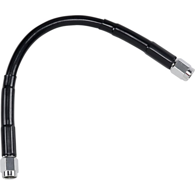 Drag specialties Universal Brake Line - Black - 9"