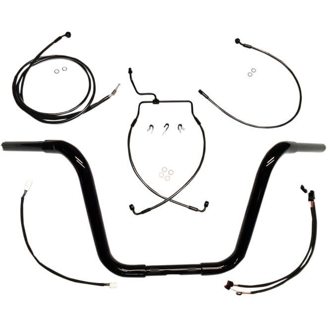 Magnum shielding Handlebar/Installation Kit - Black Pearl