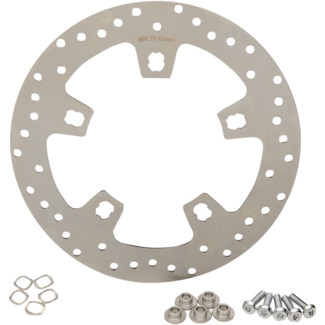 Drag specialties Front Rotor - 11.5" - Stainless Steel