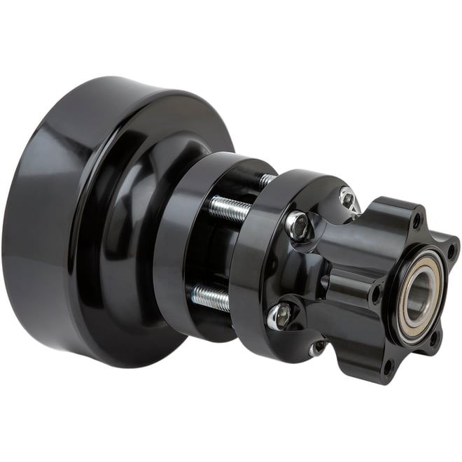 Arlen ness Hub - Cartridge - Rear/Single Disc - Black - '09+ FLT