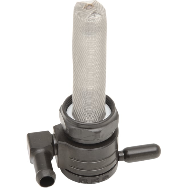 Golan products "Click-Slick" Fuel Petcock - Forward - Black - 22mm
