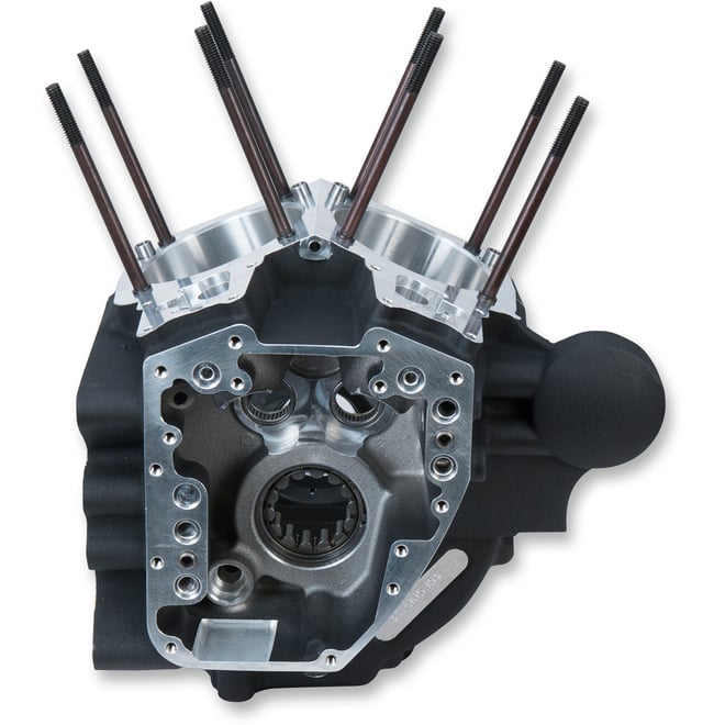 S&s cycle Crankcase - Black
