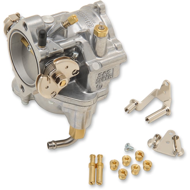 S&s cycle Super G Carburetor - Standard Bore - Natural