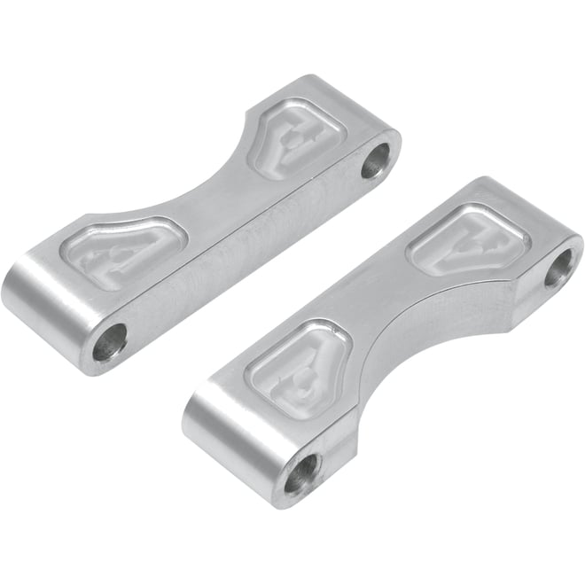Klock werks Hugger Front Fender Mounting Blocks - For 21" Wheels - Satin