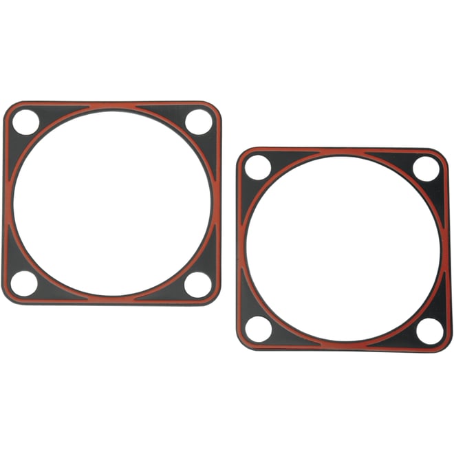 James gasket Rubber/Metal Base Gasket - Big Twin