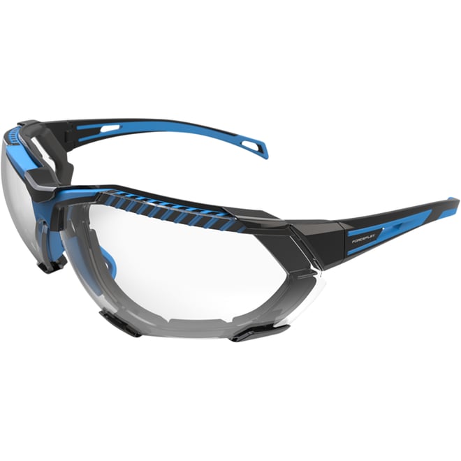 Forceflex FF4 Sunglasses - Foam - Black/Blue - Clear