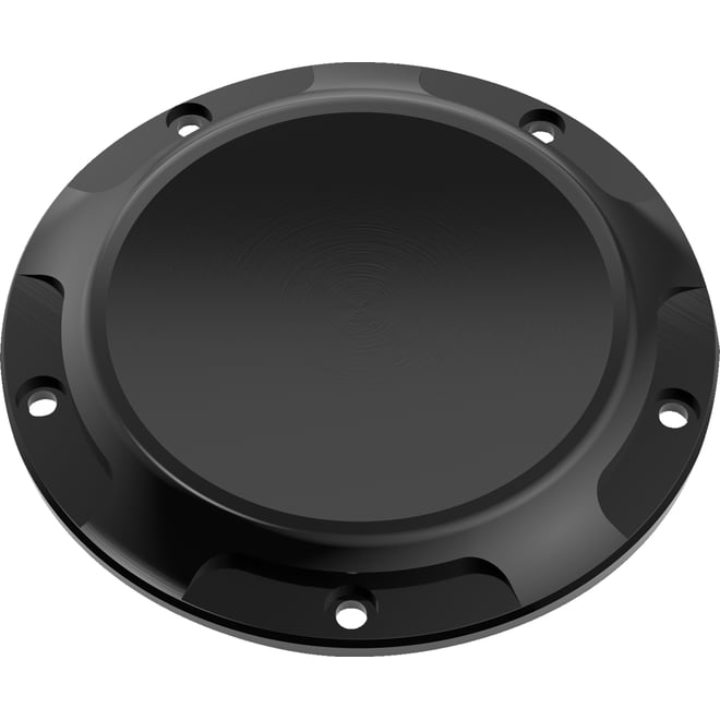 La choppers County Line Derby Cover Derby Cover - Twin Cam - Black