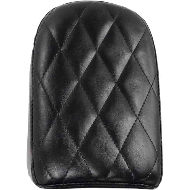 Le pera Bare Bones Pillion Pad - Diamond - Black - XL '10-'22 Le pera Bare Bones Pillion Pad - Diamond - Black - XL '10-'22