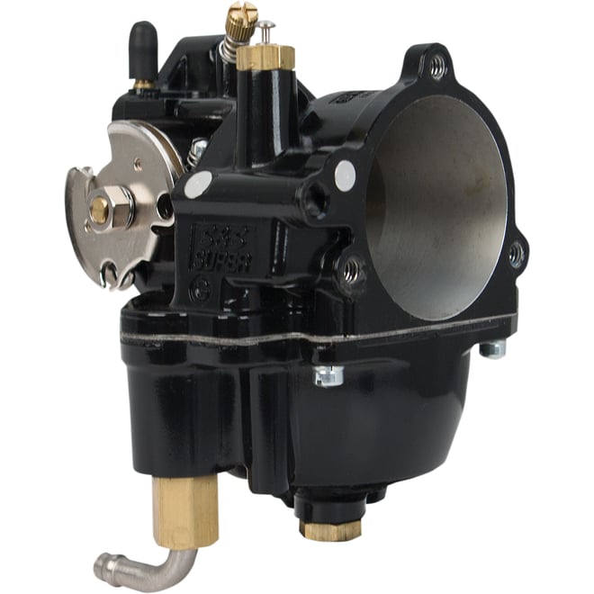 S&s cycle Super G Carburetor - Big Bore - Black
