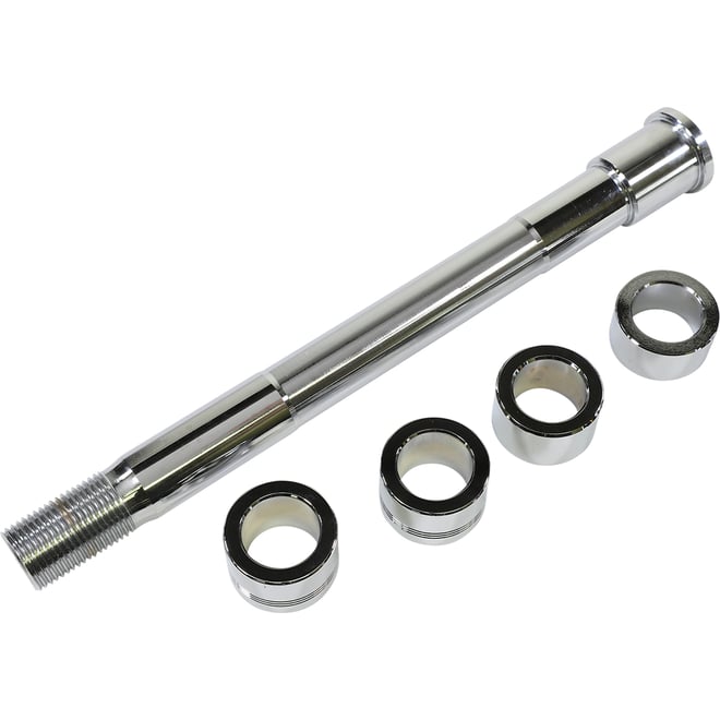 Drag specialties Axle Kit - Front - Chrome Drag specialties Axle Kit - Front - Chrome