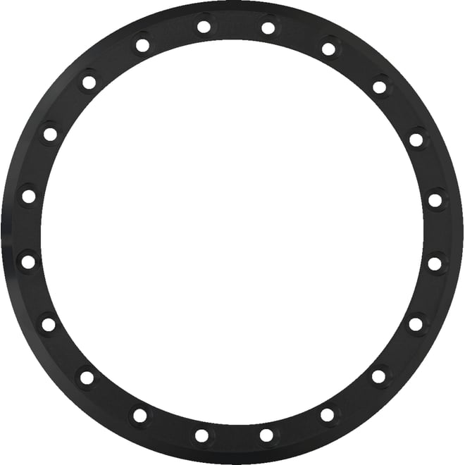 High lifter Beadlock Ring - Matte Black - 14"
