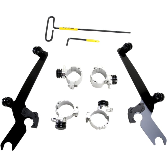 Memphis shades Sportshield Trigger-Lock Mounting Kit - Black - XL883 Memphis shades Sportshield Trigger-Lock Mounting Kit - Black - XL883