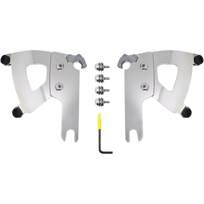 Memphis shades Road Warrior Mounting Kit - Polished - FLHRS/XS