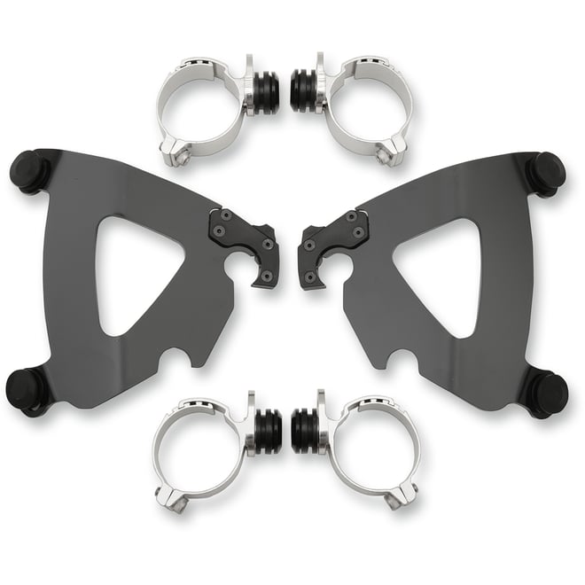 Memphis shades Road Warrior Mounting Kit - Black - FXDWG Memphis shades Road Warrior Mounting Kit - Black - FXDWG