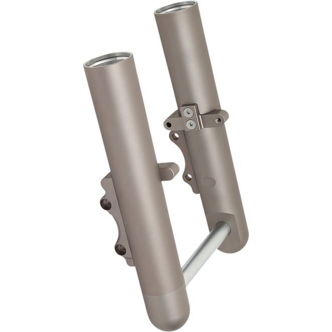 Arlen ness Fork Legs - Titanium Anodized - Smooth - Dual Disc - '00-'07 FLT/FLHT/FLHR/FLHX/FLTR