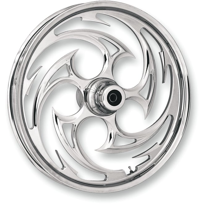 Rc components Wheel - Savage - Front - Dual Disc/without ABS - Chrome - 21x3.5 - '00-'07 FLT