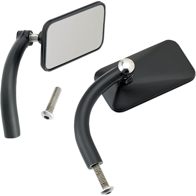 Biltwell Rectangular Mirrors - Black